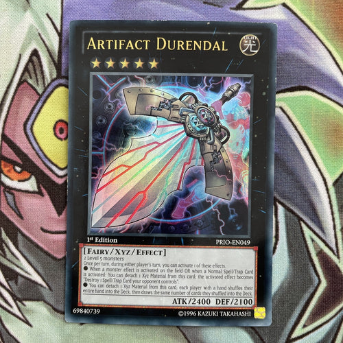 PRIO-EN049 Artifact Durendal Ultra Rare 1st Edition NM Yugioh Card