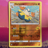 Pokemon Card Hariyama Sun & Moon Reverse Holo Rare 68/149 Near Mint