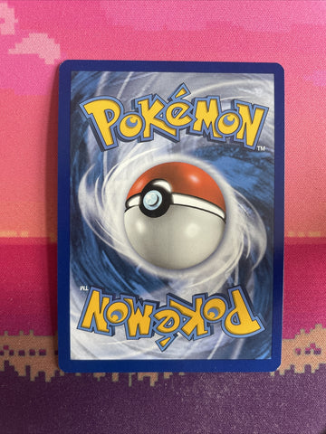 Pokemon Card Hariyama Sun & Moon Reverse Holo Rare 68/149 Near Mint (back)
