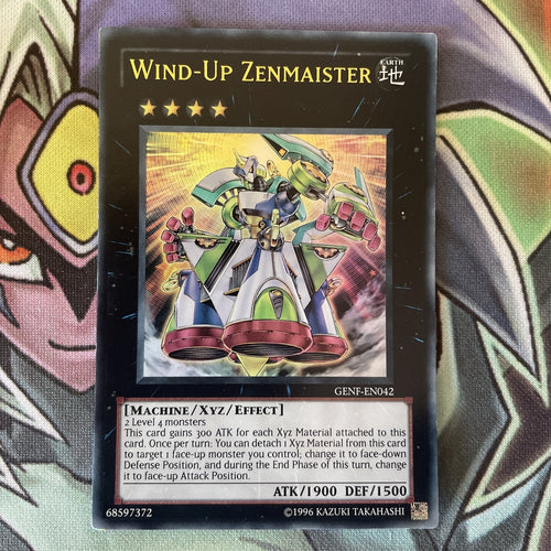 GENF-EN042 Wind-Up Zenmaister Ultra Rare UNL Edition NM Yugioh Card