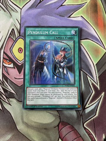 PEVO-EN036 Pendulum Call Super Rare 1st Edition NM Yugioh Card
