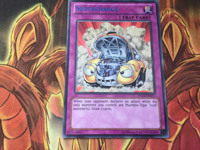 DL16-EN017 YuGiOh Supercharge (Purple) Duelist League Card DL Brand-New Rare