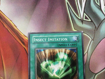 PSV-E068 YuGiOh Insect Imitation - 1st Edition Yugioh TCG Spell Card (back)