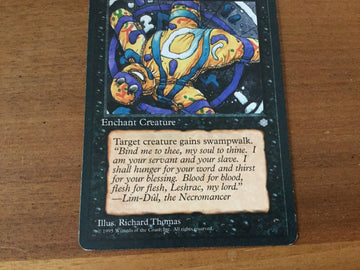 Leshrae's Rack - Ice Age Excellent Magic MTG (back)