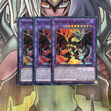 MP22-EN208 x3 Masquerade the Blazing Dragon Super Rare Excellent Conditon Yugioh