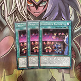 CROS-EN054 x3 Frightfur Factory Common Excellent Condition Yugioh