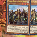 BLRR-EN072 x3 NOBLE KNIGHT BROTHERS YUGIOH CARDS