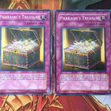 DB2-EN248 x3 Pharaoh Treasure PLAYSET Yugioh