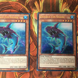 DUSA-EN001 Yugioh 3x Ultra Rare Double Fin Shark 1st Edition