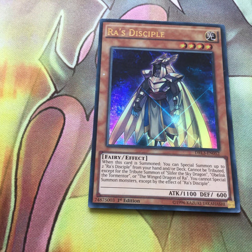 DRL3-EN052 Yugioh CARD RA'S DISCIPLE ULTRA RARE MINT