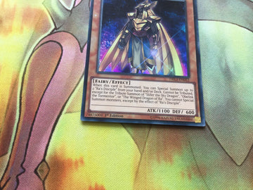 DRL3-EN052 Yugioh CARD RA'S DISCIPLE ULTRA RARE MINT (back)