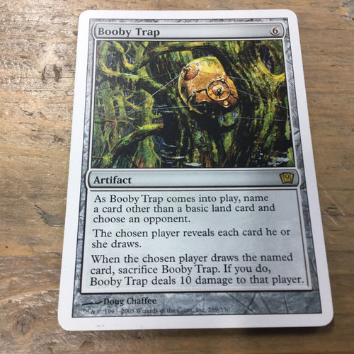 Booby Trap -  Ninth Edition Excellent Magic MTG