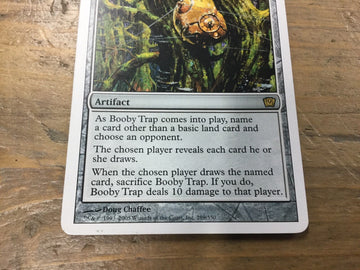 Booby Trap -  Ninth Edition Excellent Magic MTG (back)