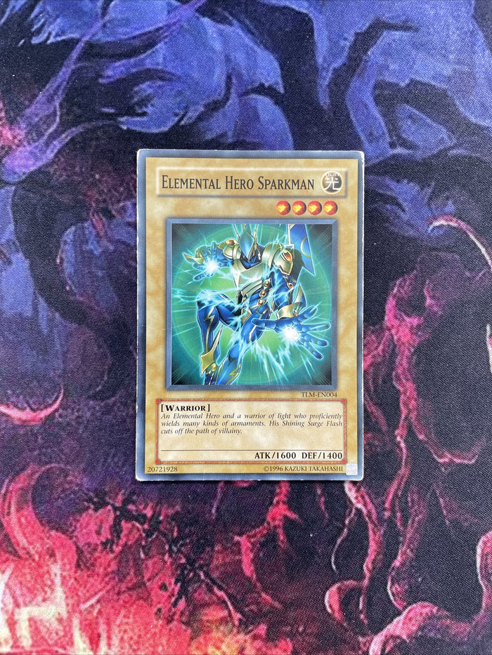 TLM-EN004  Elemental Hero Sparkman unl Edition Common MP Yugioh