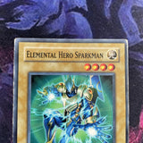 TLM-EN004  Elemental Hero Sparkman unl Edition Common MP Yugioh