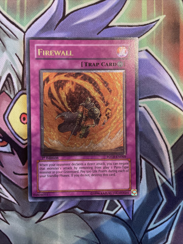 FOTB-EN060 Firewall Ultimate Rare 1st Edition NM Yugioh Card