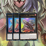 BLVO-EN046 x3 Sprigans Ship - Exblowrer Ultra Rare Excellent Condition Yugioh