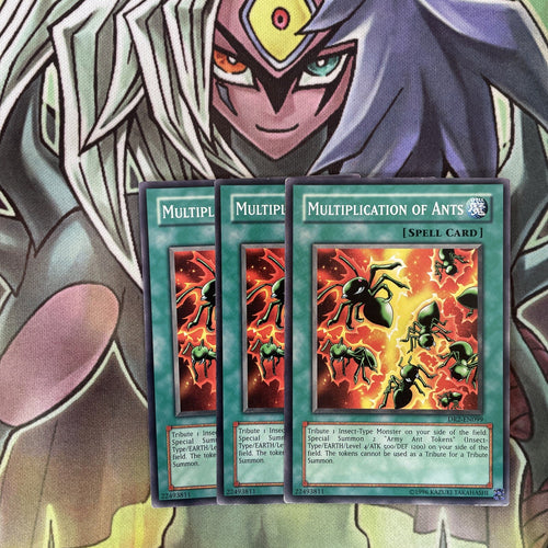 DR2-EN099 x3 Multiplication of Ants Common Excellent Condition Yugioh