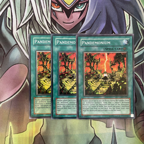 DCR-094 x3 Pandemonium Common Excellent Condition Yugioh