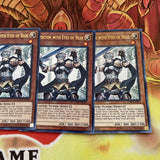 LCKC-EN013 x3 PROTECTOR WITH EYES OF BLUE YUGIOH CARDS