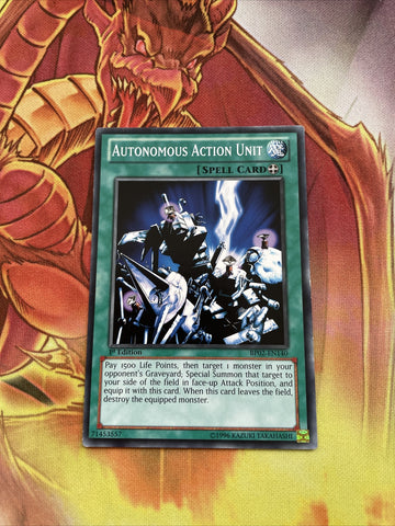 BP02-EN140 Autonomous Action Unit 1st Edition Mint YuGiOh Card