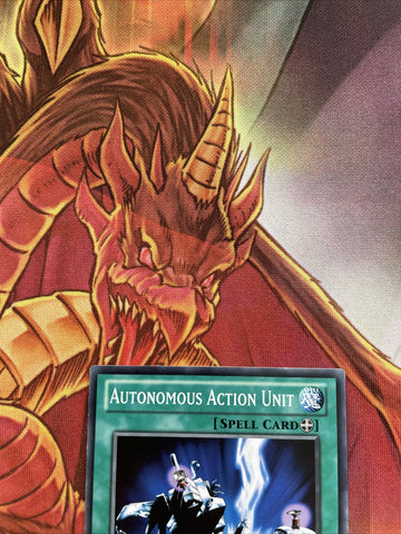 BP02-EN140 Autonomous Action Unit 1st Edition Mint YuGiOh Card (back)