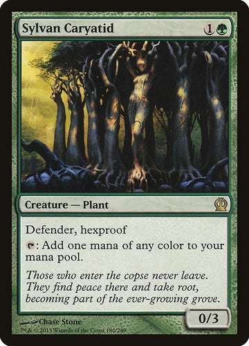 Sylvan Caryatid - Theros Excellent Magic MTG