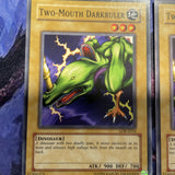 LOB-E024 x3 Two-Mouth Darkruler common Yugioh