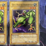 LOB-E024 x3 Two-Mouth Darkruler common Yugioh