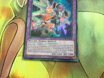 INOV-EN040 Metalfoes Mithrilium Ultra Rare 1st edition Mint YuGiOh Card (back)