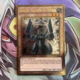 MVP1-ENG12 Sentry Soldier Of Stone Gold Rare 1st Edition NM Yugioh Card