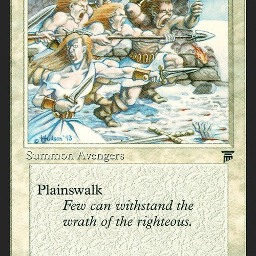 Righteous Avengers - Legends Excellent Magic MTG