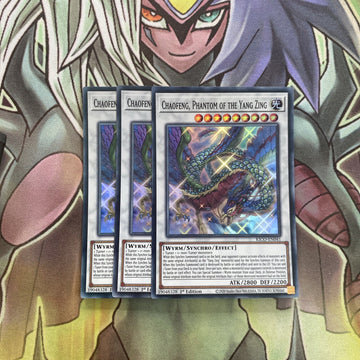 KICO-EN041 x3 Chaofeng, Phantom of the Yang Zing Super Excellent Cond Yugioh