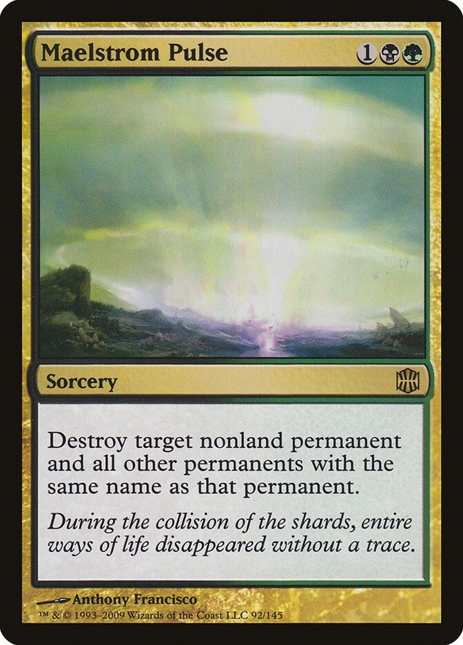Malestrom Pulse - Alara Reborn Excellent Magic MTG