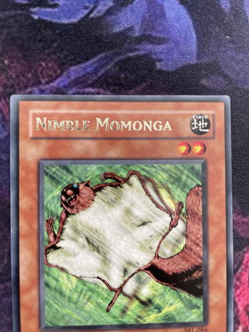 SRL-086 Nimble Momonga rare Yugioh Card (back)