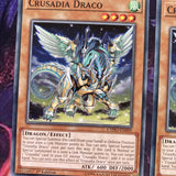 CYHO-EN009 Yugioh 3x Crusadia Draco (NM)