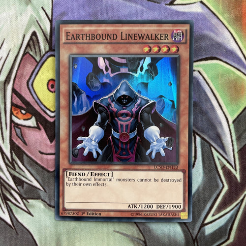 LC5D-EN153 Earthbound Linewalker Super Rare 1st Edition NM Yugioh Card