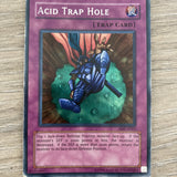 SDD-E002 Acid Trap Hole - PLAYED Yugioh Card played