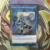 RA01-EN045 Code Talker Inverted Platinum Secret Rare 1st Edition NM Yugioh Card