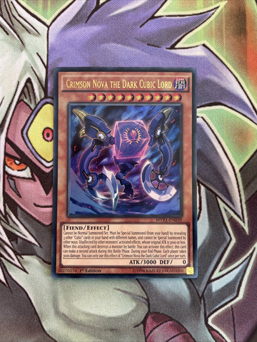 MVP1-EN039 Crimson Nova, The Dark Cubic Lord Ultra Rare 1st Edition NM Yugioh Ca
