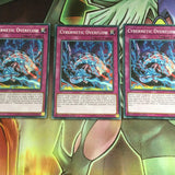 CYHO-EN073 Yugioh- 3x Cybernetic Overflow - 1st Edition - Playset