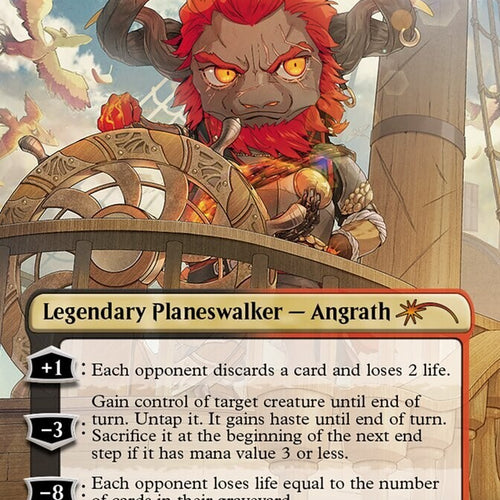 Angrath,  The Flame-Chained - Secret Lair Excellent Magic MTG