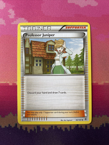 Pokemon Card Professor Juniper Plasma Blast Uncommon 84/101 Near Mint