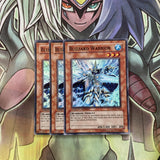 HA01-EN002 x3 Blizzard Warrior Super Rare Excellent Condition Yugioh