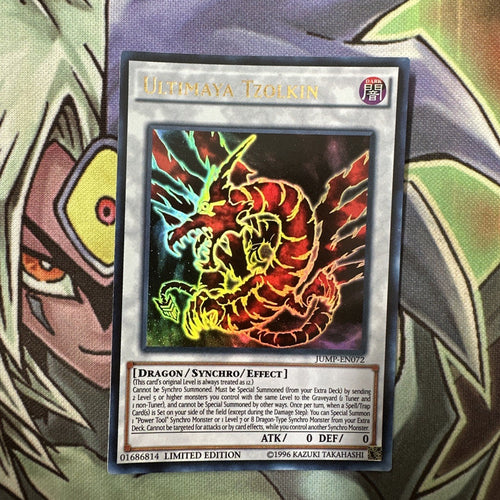JUMP-EN072 Ultimaya Tzolkin Ultra Rare Limited Edition NM Yugioh Card