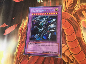 RP01-IT000 Blue Eyes Ultimate Dragon Secret Rare Limited Edition ITALIAN Yugioh
