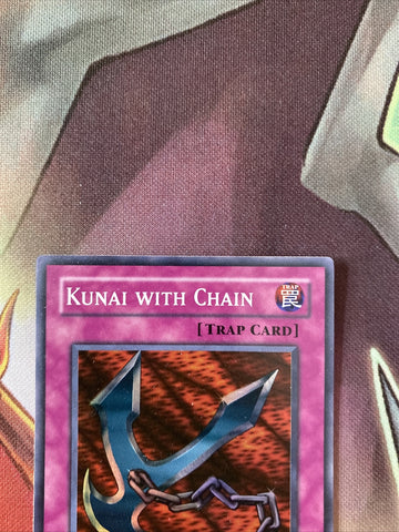 TDGS-EN098 Kunai with Chain Super Rare UNL Edition NM Yugioh (back)