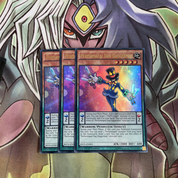 RATE-EN003 x3 Performapal Dag Daggerman Ultra Rare Excellent Condition Yugioh