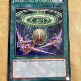 Hieratic Seal Of Convocation GAOV-EN056 MIXED Edition Rare Yugioh Card NM