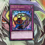 SS03-ENY02 Jar Of Avarice Ultra Rare 1st Edition NM Yugioh Card